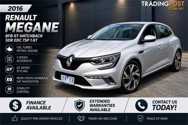 2016 Renault Megane Hatchback GT BFB
