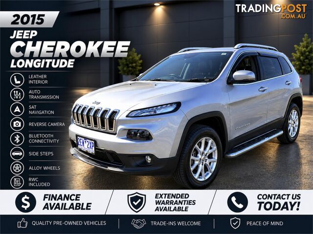 2015 Jeep Cherokee Wagon Longitude KL MY15