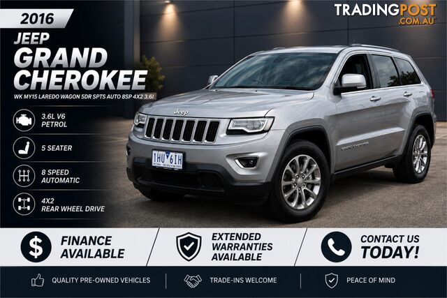 2016 Jeep Grand Cherokee Wagon Laredo WK MY15