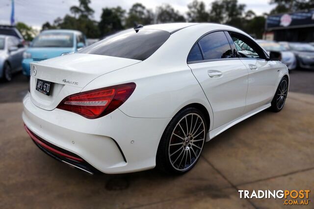 2017 MERCEDES-BENZ CLA-CLASS   COUPE