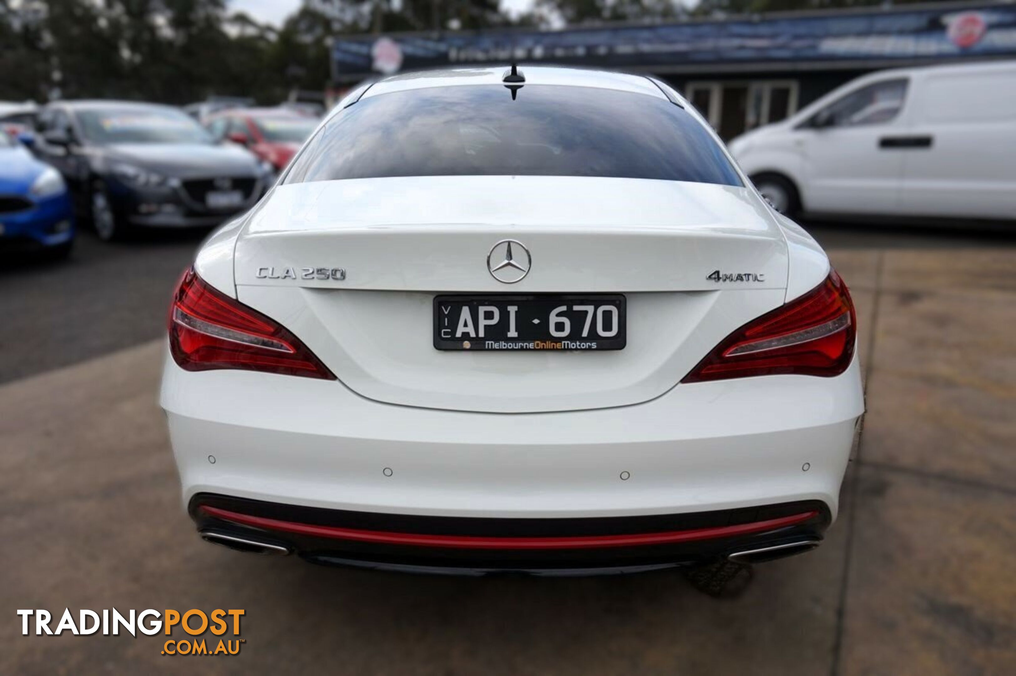 2017 MERCEDES-BENZ CLA-CLASS   COUPE