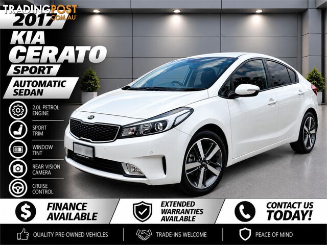 2017 Kia Cerato Sedan Sport YD MY17