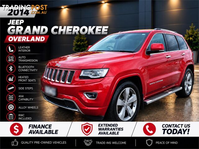 2014 Jeep Grand Cherokee Wagon Overland WK MY2014