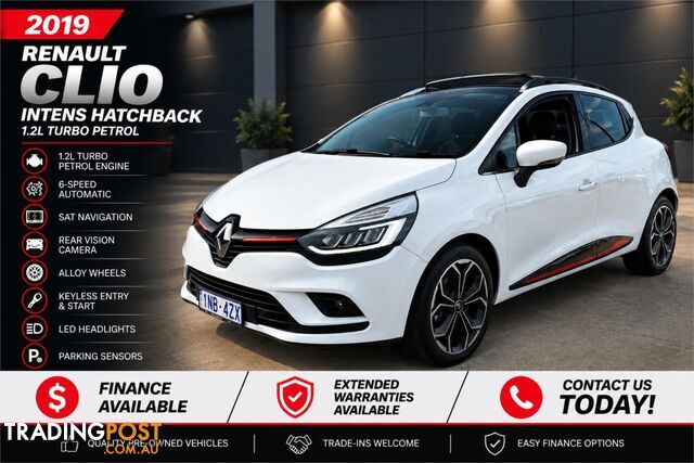 2019 Renault Clio Hatchback Intens IV B98 Phase 2