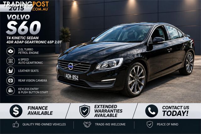 2015 Volvo S60 Sedan T4 Kinetic F Series MY16
