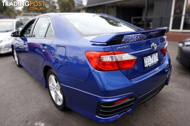 2012 TOYOTA AURION   SEDAN