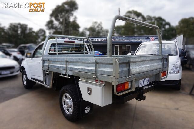 2016 HOLDEN COLORADO   CAB CHASSIS