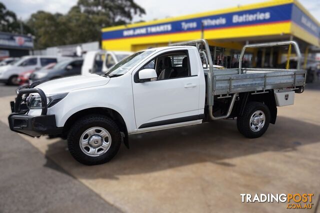 2016 HOLDEN COLORADO   CAB CHASSIS