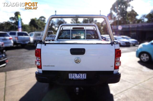 2018 HOLDEN COLORADO   UTILITY