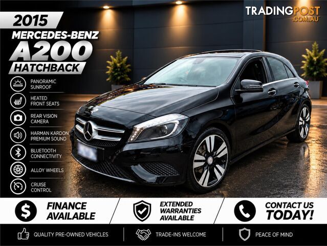 2015 Mercedes-Benz A-Class Hatchback A200 W176 806MY