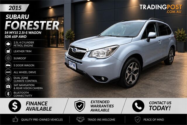 2015 Subaru Forester Wagon 2.5i-S S4 MY15