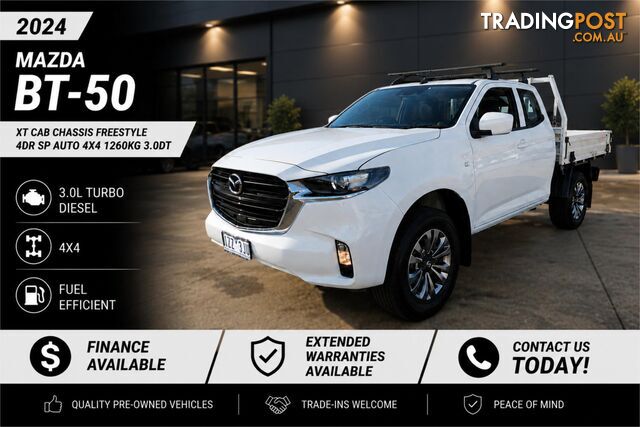 2024 Mazda BT-50 Cab Chassis XT TFS40J