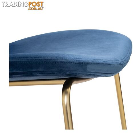 ADELIA Dining Chair - Jungle Green & Brass - 241221 - 5713941086464