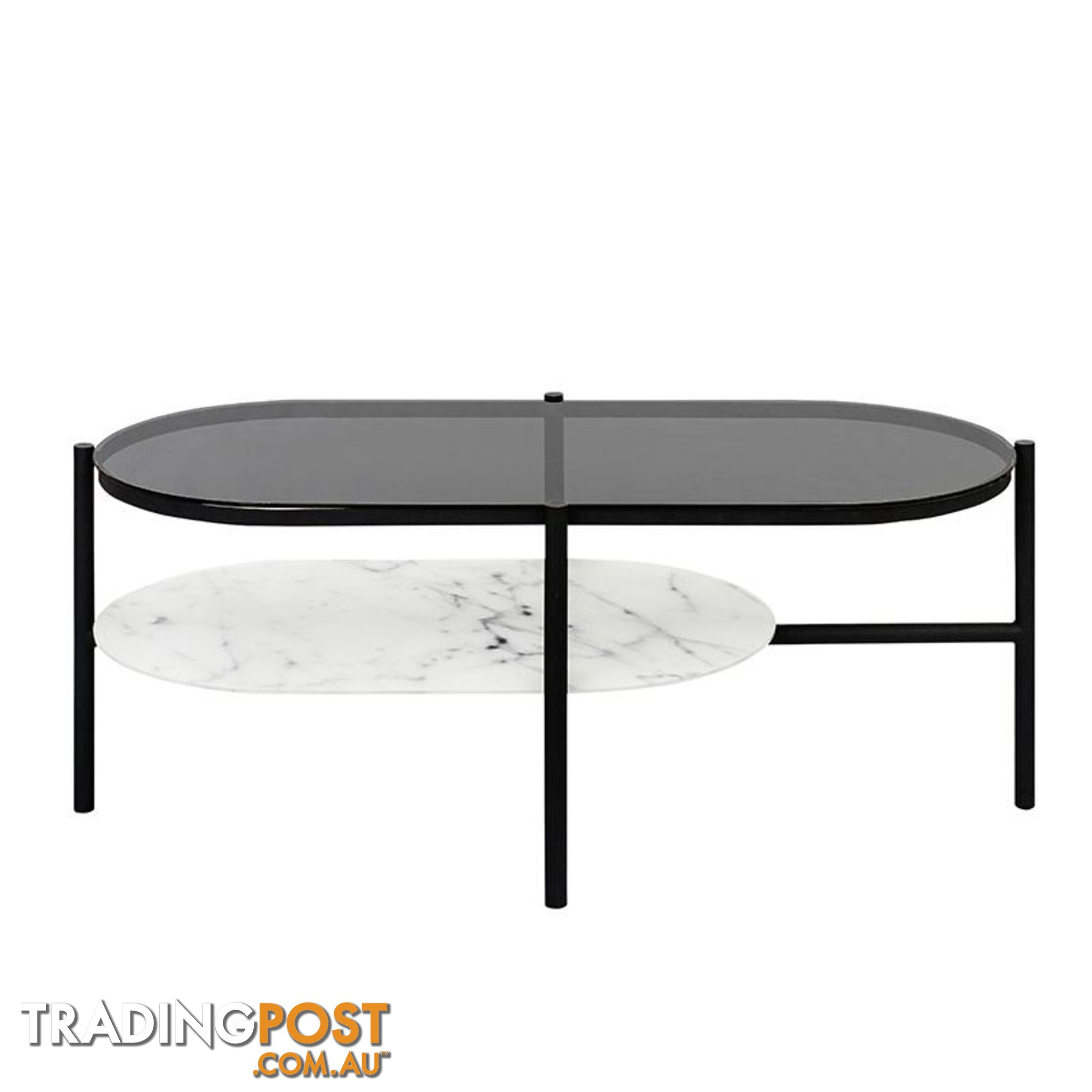 SHILO Coffee Table 115cm - Smoke - AC-H000018006 - 5705994992113