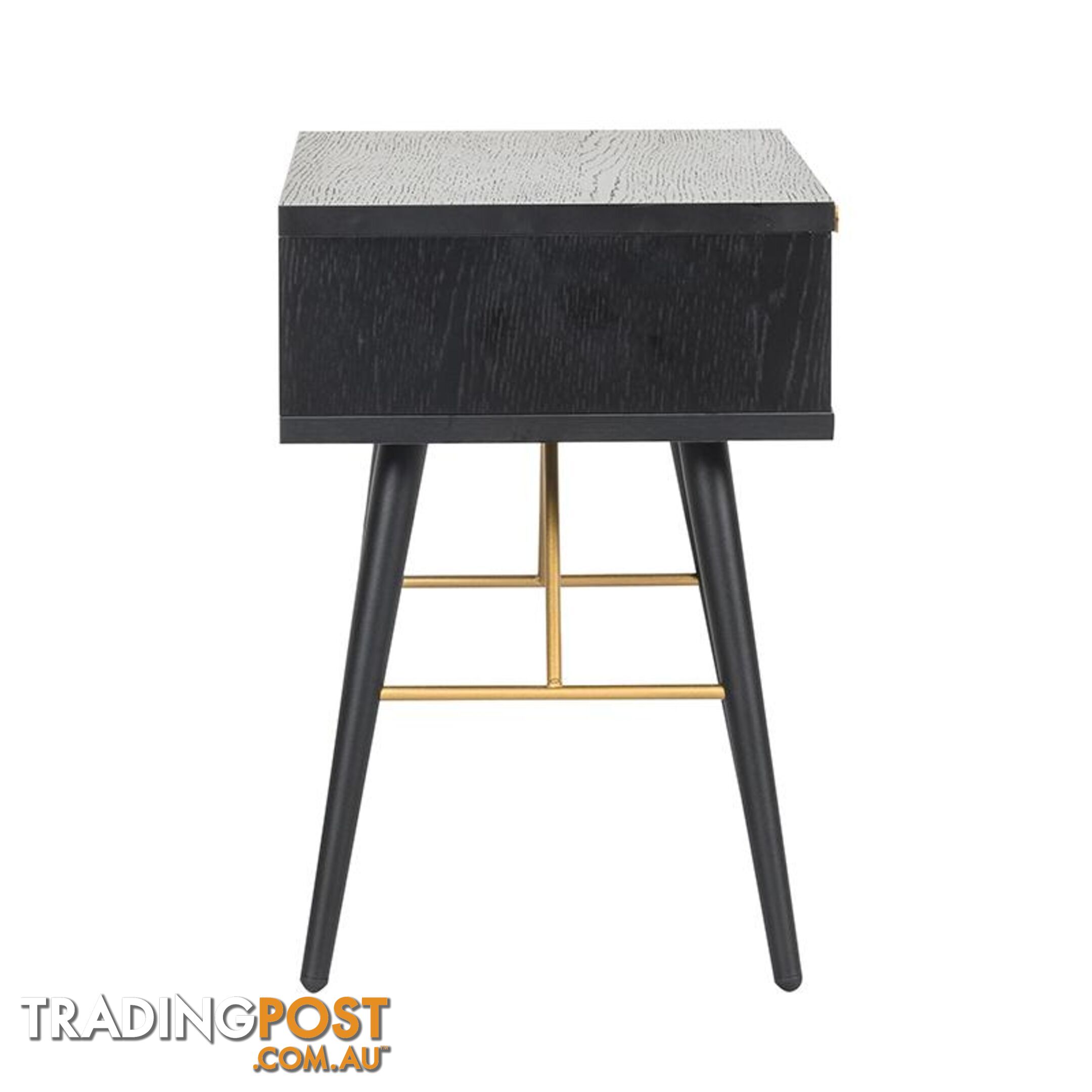 LUXE Study Desk 120cm  - Black - AS-LUXWD01 - 9334719010939