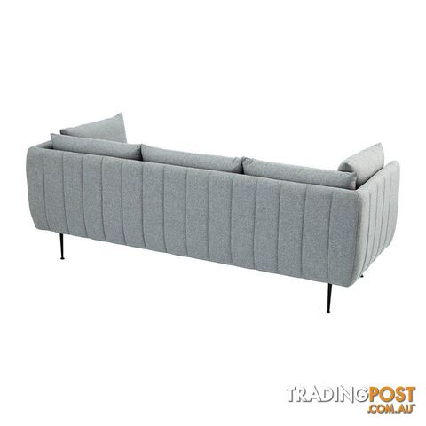 SUPRA 3 Seater Sofa - Pale SIlver - 233123 - 9334719006871