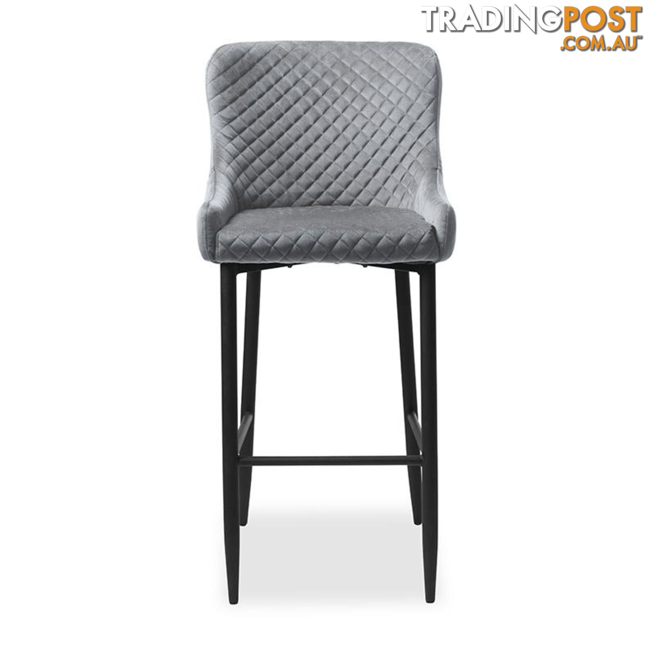 DANYA Counter Stool - Grey - 38530008 - 5704745081298