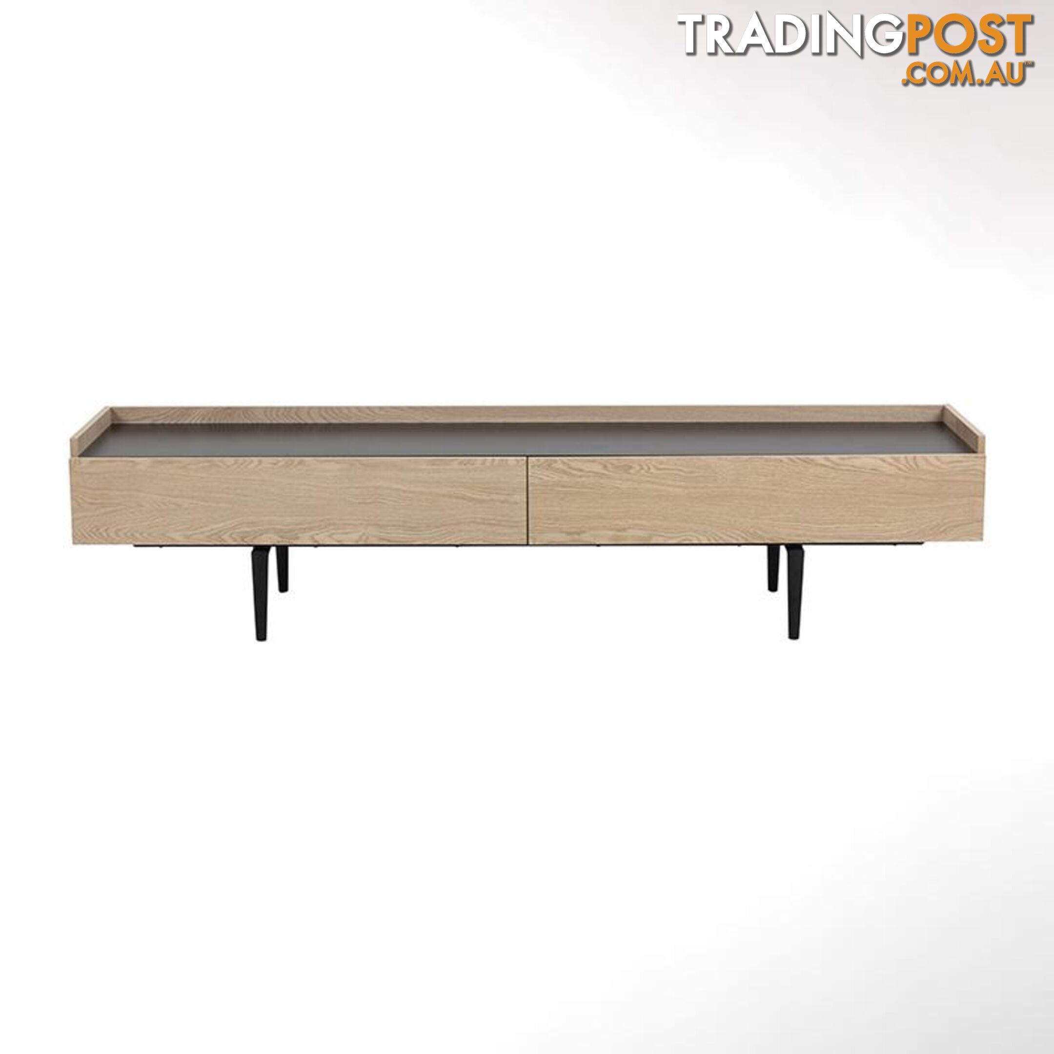 BROGAN Entertainment TV Unit 200cm - Natural - AC-91979-1 - 5713941002334