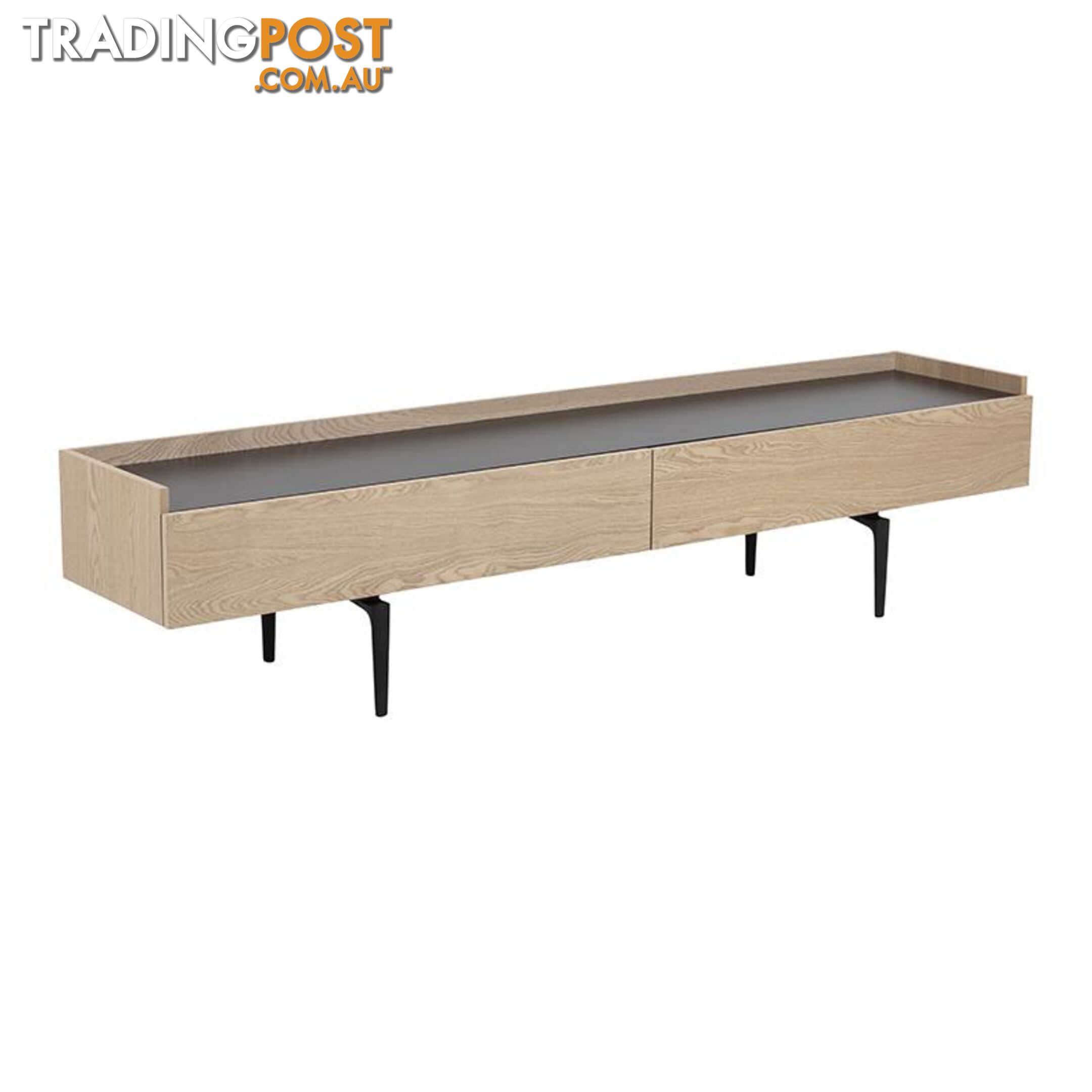 BROGAN Entertainment TV Unit 200cm - Natural - AC-91979-1 - 5713941002334