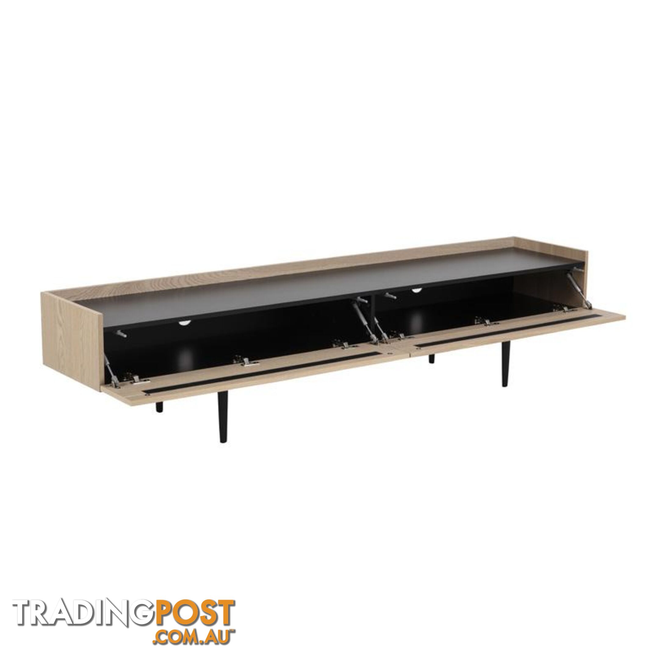 BROGAN Entertainment TV Unit 200cm - Natural - AC-91979-1 - 5713941002334