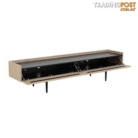 BROGAN Entertainment TV Unit 200cm - Natural - AC-91979-1 - 5713941002334