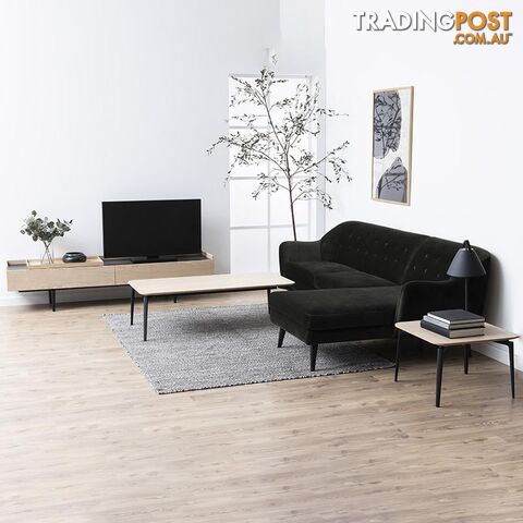 BROGAN Entertainment TV Unit 200cm - Natural - AC-91979-1 - 5713941002334