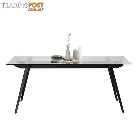 ARCHIE Glass Dining Table 180cm - 146054 - 9334719000695