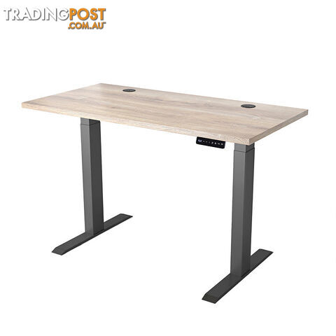 ALVIS Standing Desk with Lift 1.2M - Warm Oak & Black - WF-LD01 - 9334719011400