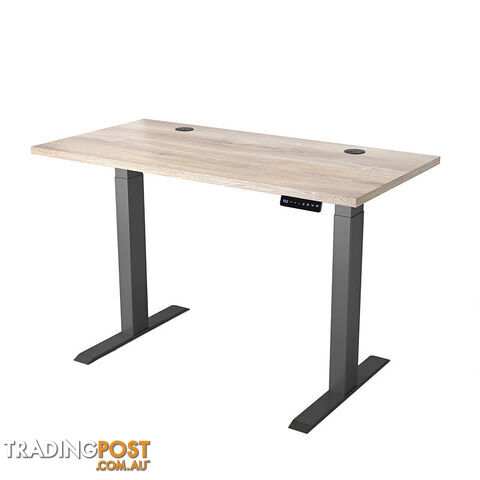 ALVIS Standing Desk with Lift 1.2M - Warm Oak & Black - WF-LD01 - 9334719011400