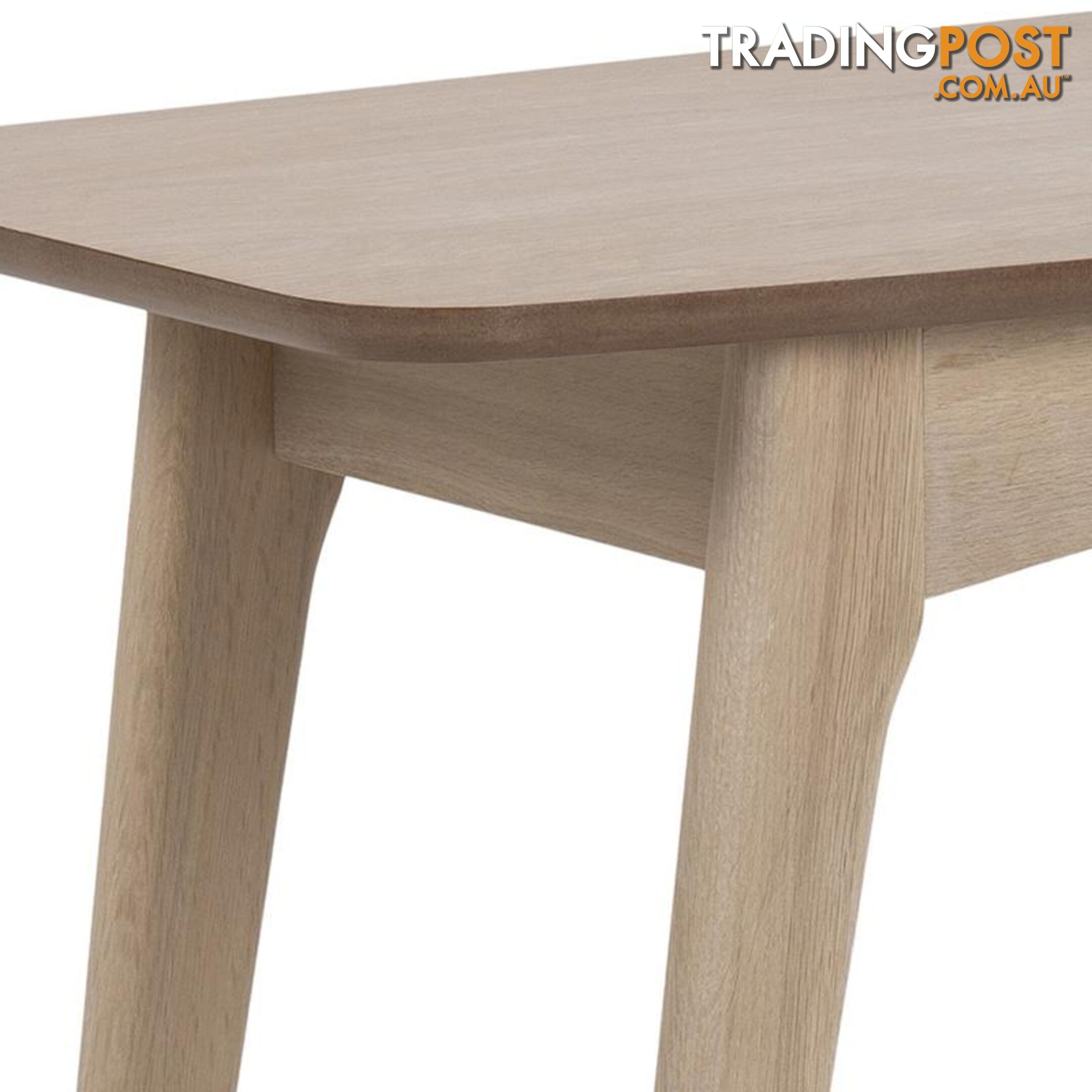 VIVEKA Study Desk 105cm -  Natural - AC-0000060755 - 5705994821857