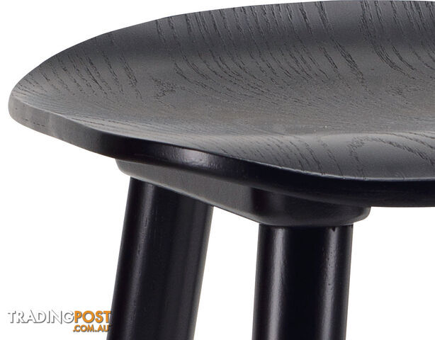 Hetty Counter Stool - Black Ash Veneer - 24092677 - 9334719007793