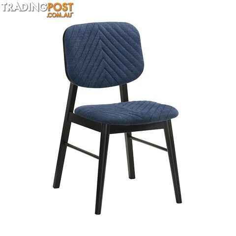 FLEX Dining Chair - Black & Blue - IVC-1303 - 9334719009681