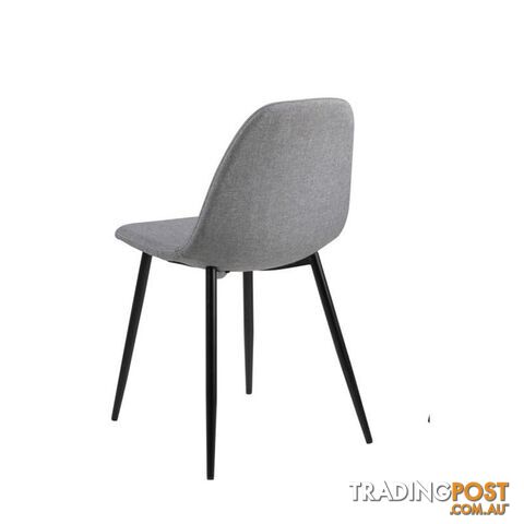 MAKI Dining Chair - Light Grey - AC-0000064322 - 5705994865141