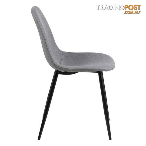 MAKI Dining Chair - Light Grey - AC-0000064322 - 5705994865141