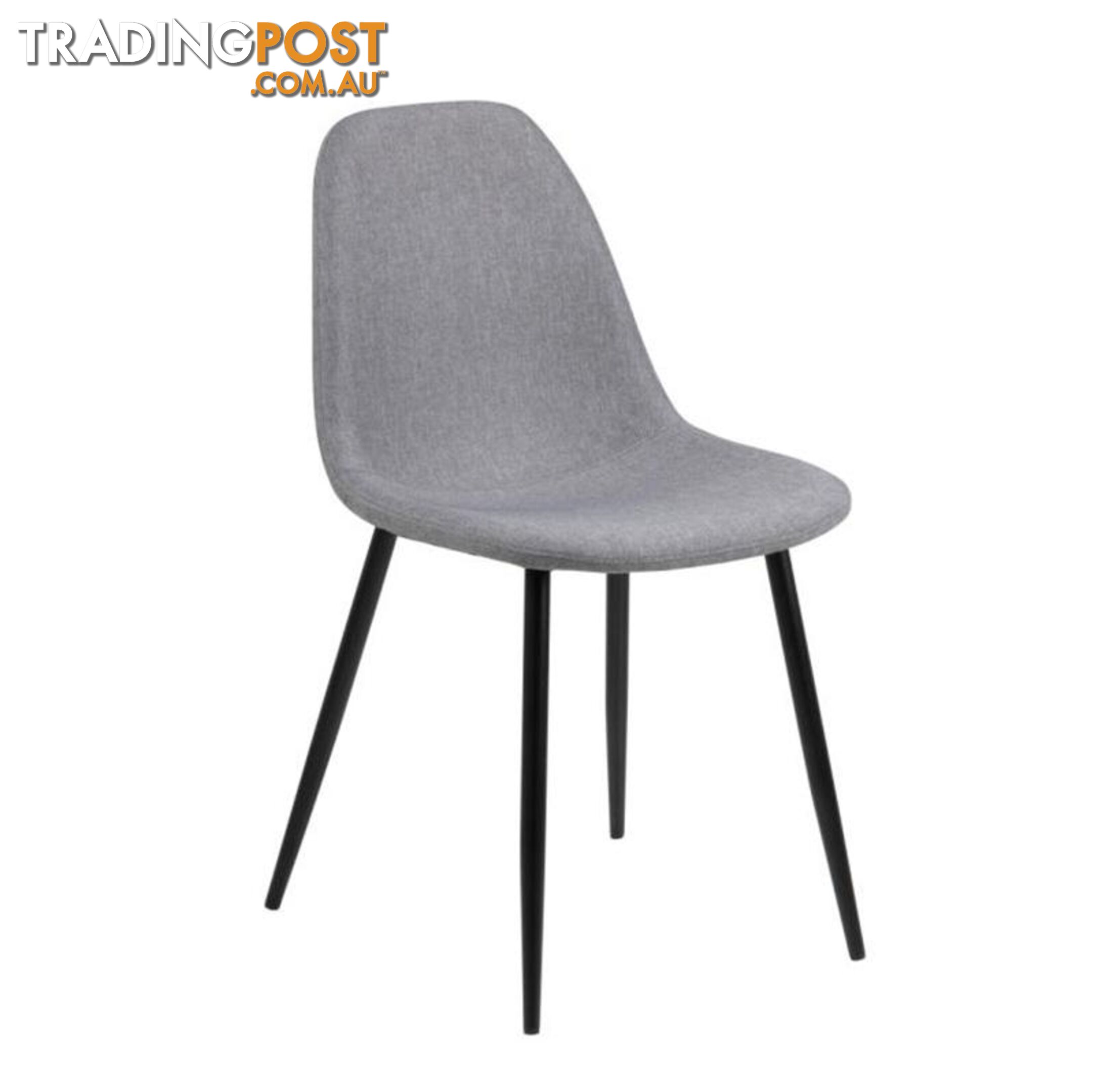 MAKI Dining Chair - Light Grey - AC-0000064322 - 5705994865141