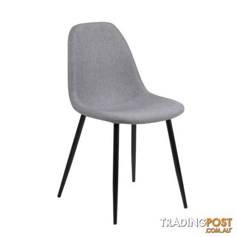 MAKI Dining Chair - Light Grey - AC-0000064322 - 5705994865141