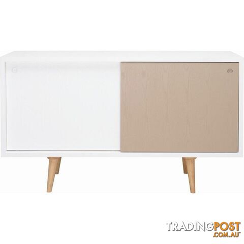 Locke Sideboard In White And Taupe Grey - 3449002 - 9334719009018