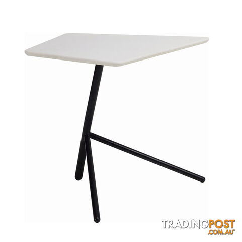KIEF Side Table - White & Black - 1329073 - 9334719005119
