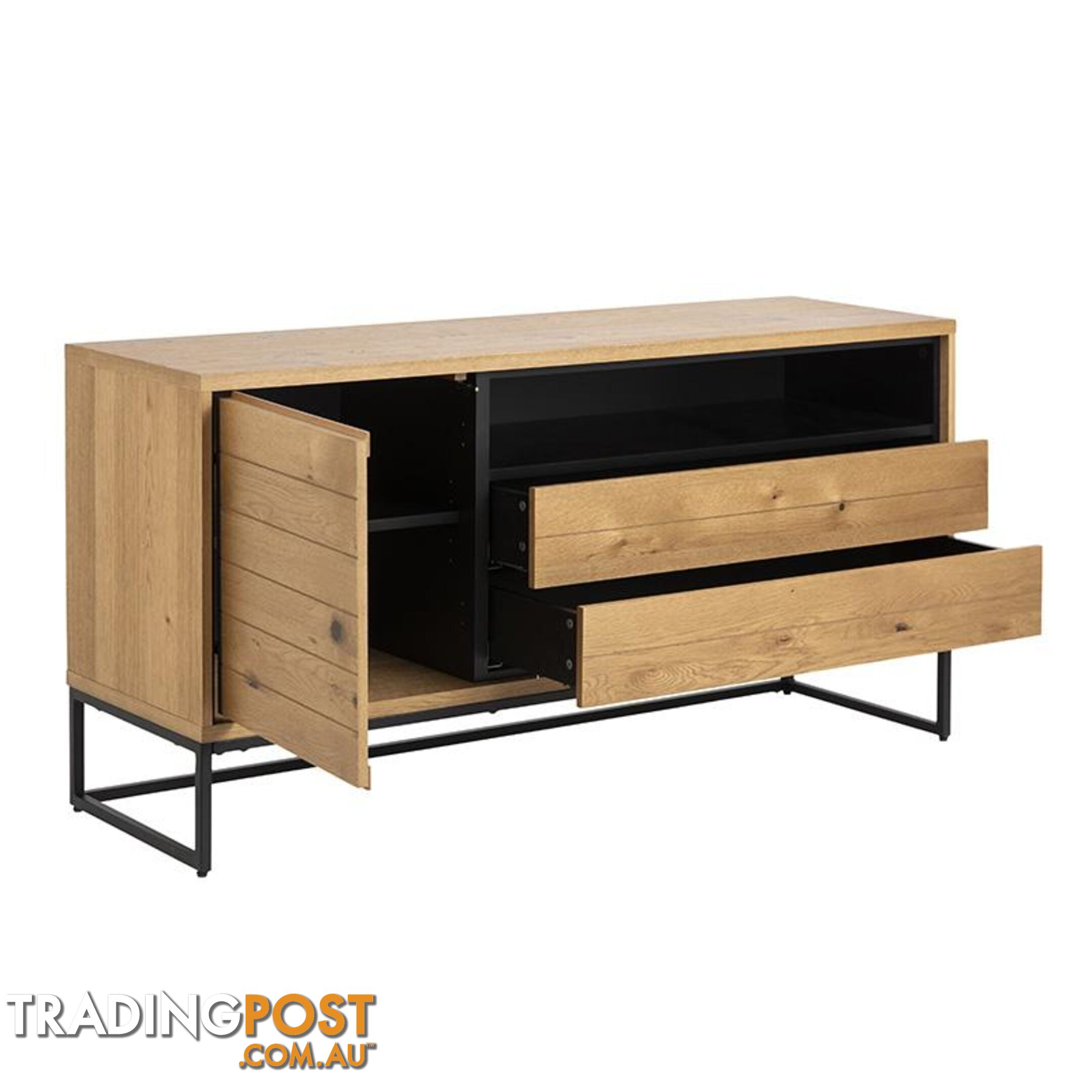 LANEYA Sideboard 150cm - Wild Oak - AC-H000020135 - 5713941121257