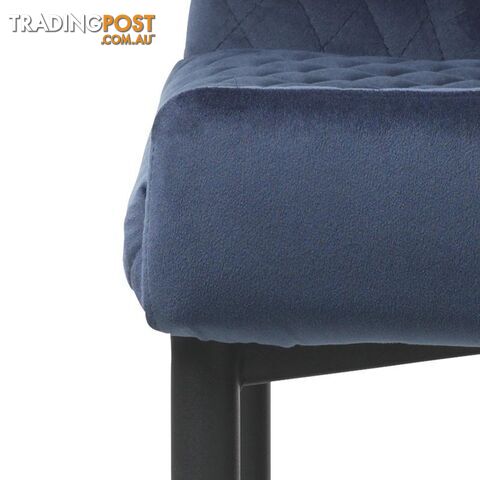 DANYA Dining Chair - Blue - 35980006 - 5704745073033