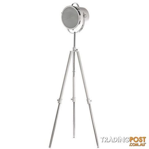White Metal Floor Lamp - 14002-WHT - 9334719000114