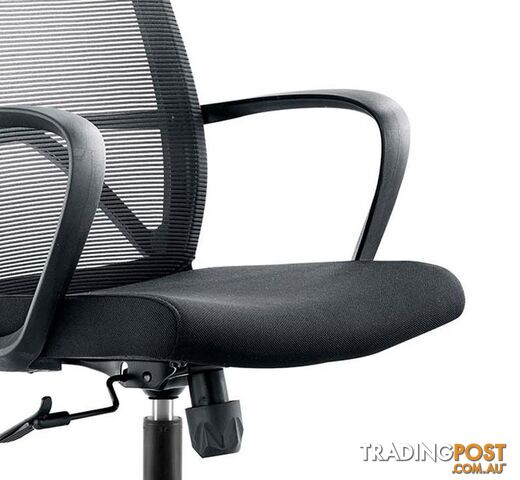 ERIK Executive Office Chair with Headrest- Black - DF-DX6168A - 9334719011103