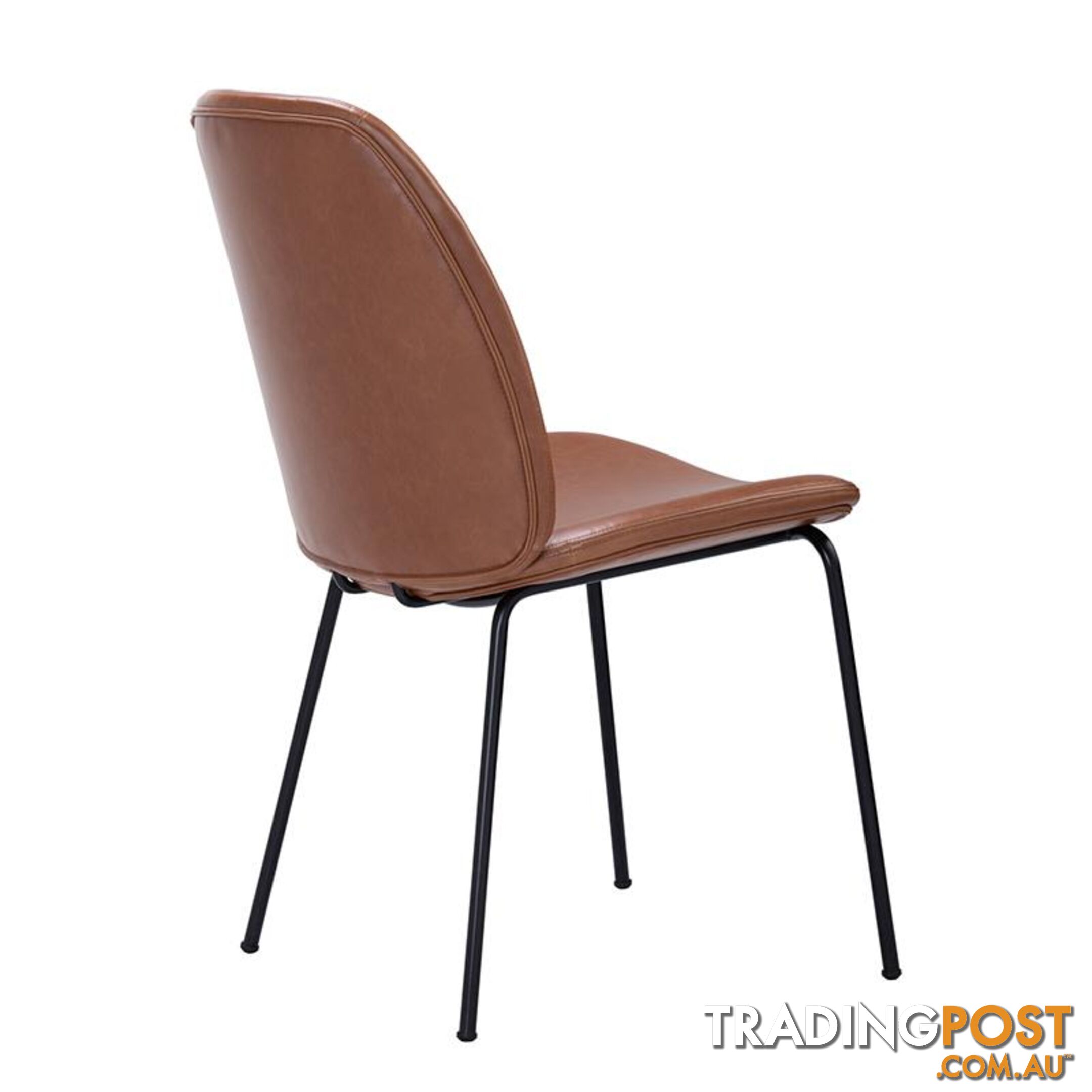 ADELIA Dining Chair - Tan & Black - 241220 - 5705994981704