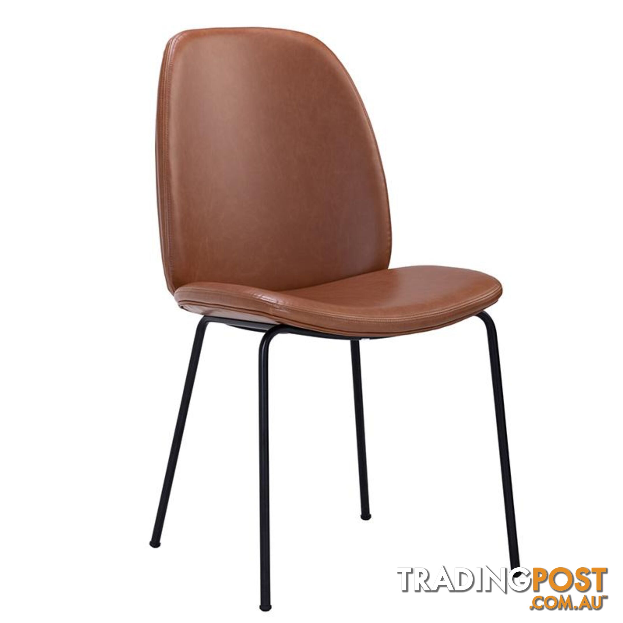 ADELIA Dining Chair - Tan & Black - 241220 - 5705994981704