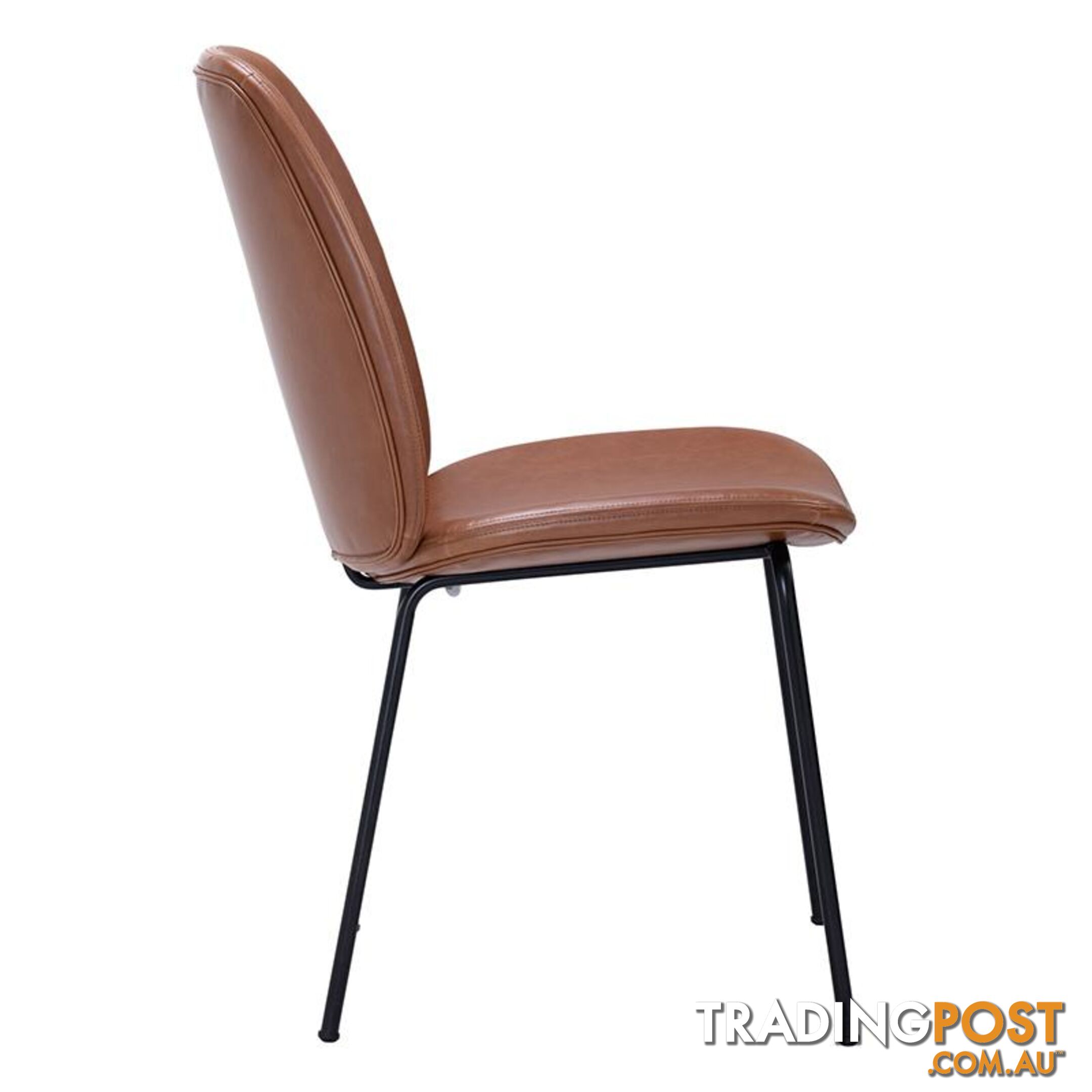 ADELIA Dining Chair - Tan & Black - 241220 - 5705994981704