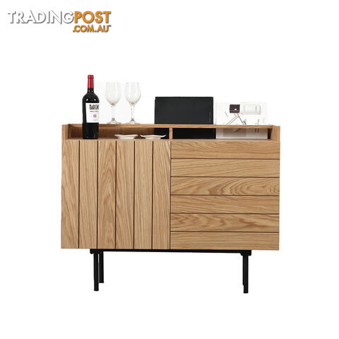 ZANE Sideboard 100cm - Natural Oak - BB-SB1007 - 9334719012117