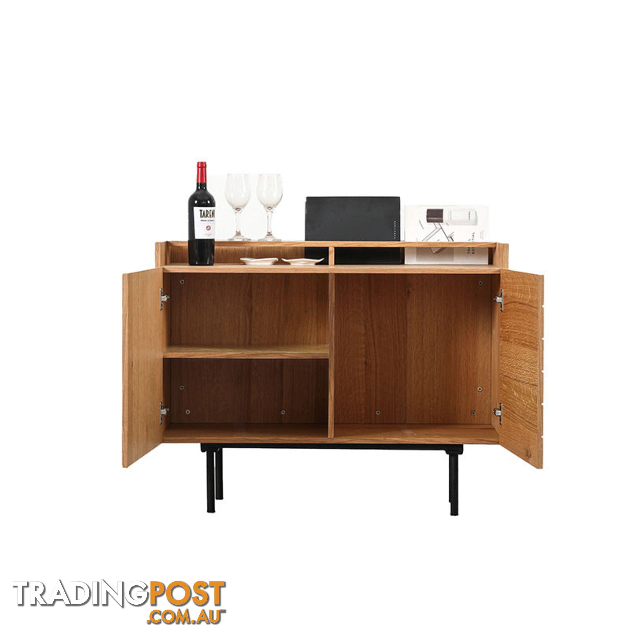 ZANE Sideboard 100cm - Natural Oak - BB-SB1007 - 9334719012117