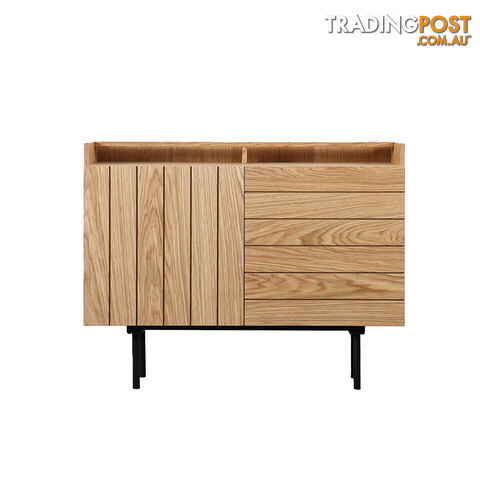 ZANE Sideboard 100cm - Natural Oak - BB-SB1007 - 9334719012117