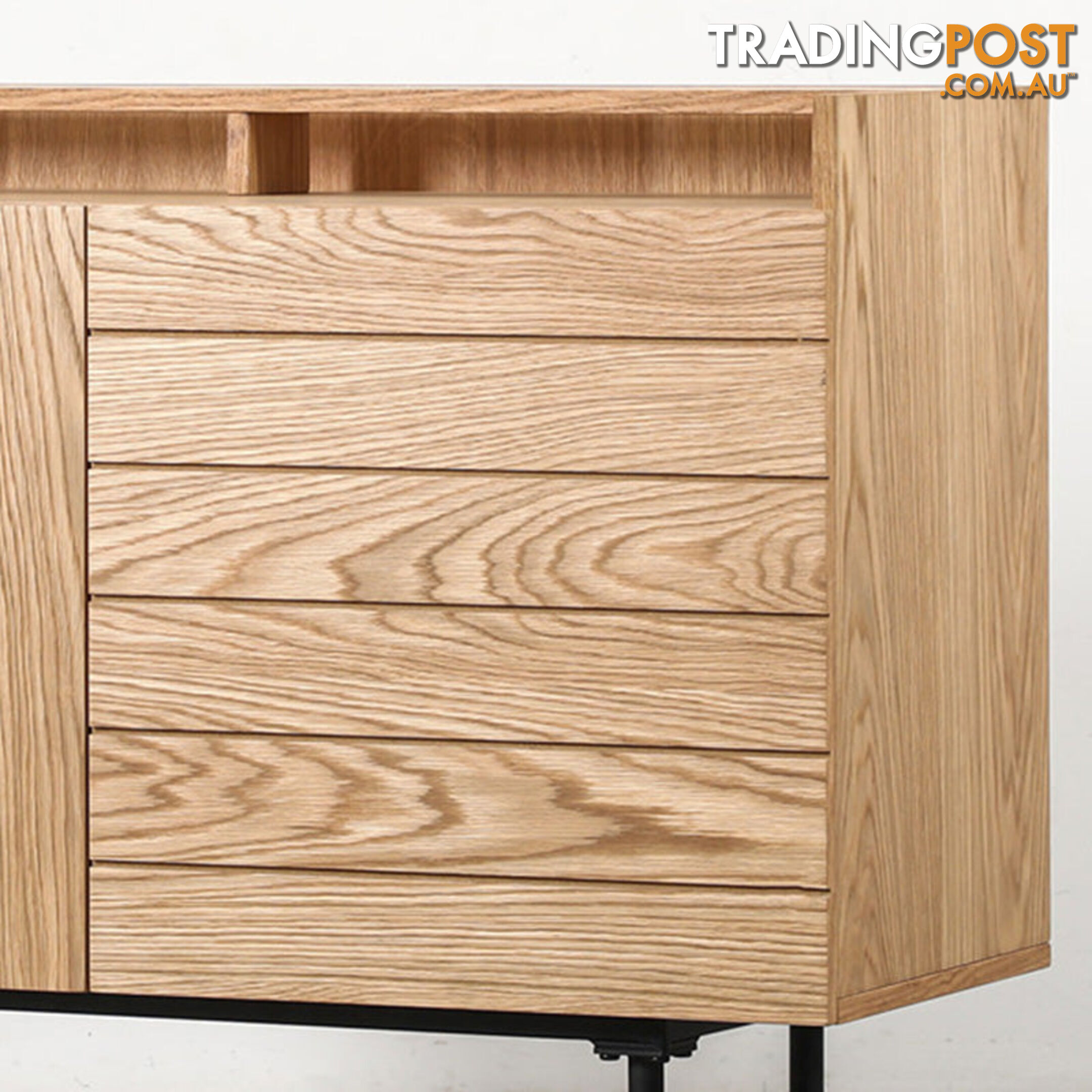 ZANE Sideboard 100cm - Natural Oak - BB-SB1007 - 9334719012117