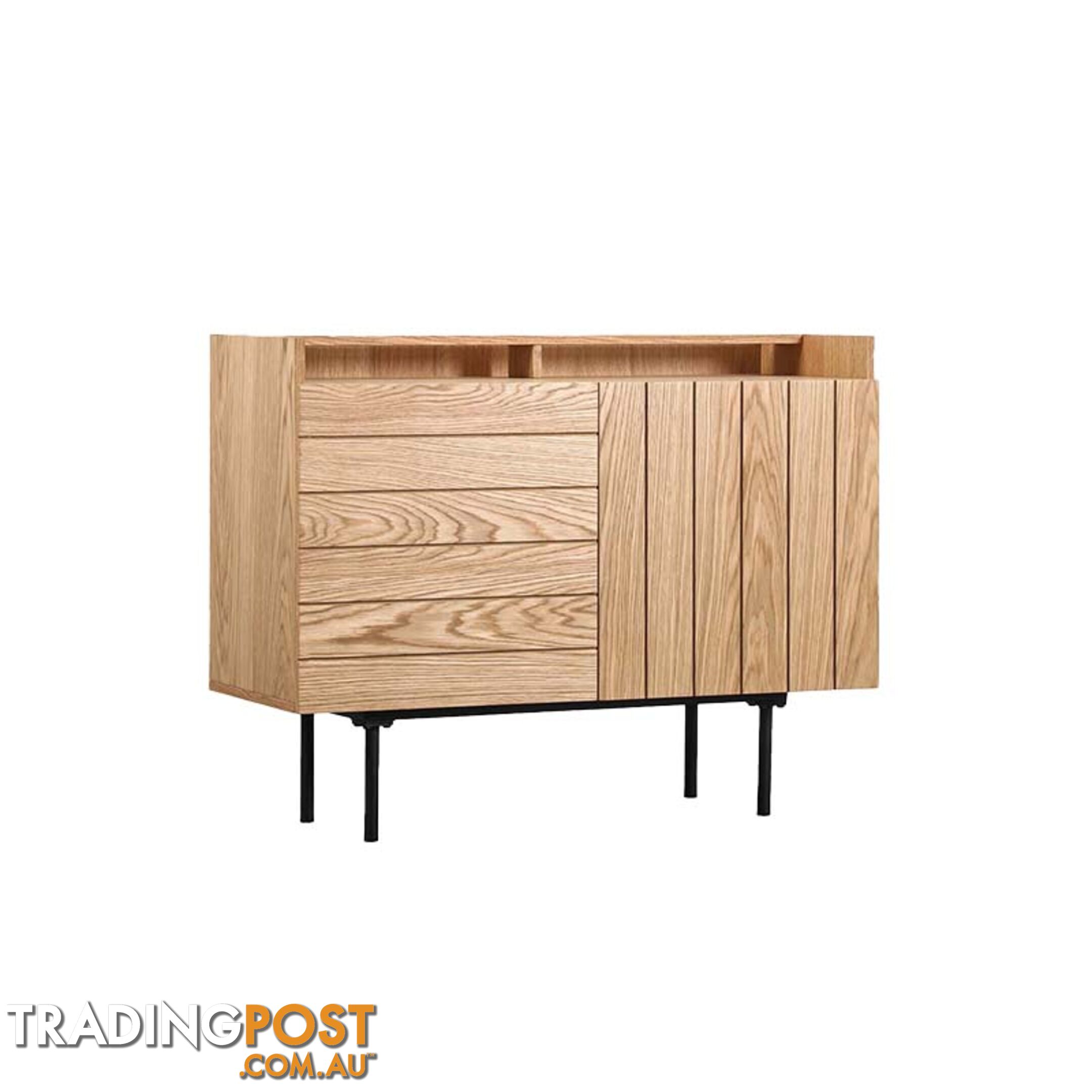 ZANE Sideboard 100cm - Natural Oak - BB-SB1007 - 9334719012117